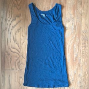 Navy maternity tank